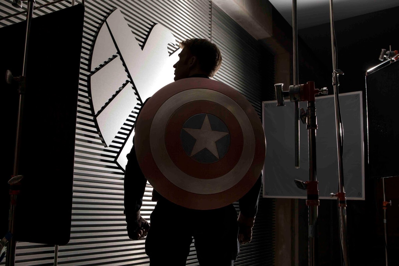 El nuevo traje de superhéroe para Capitán América 2